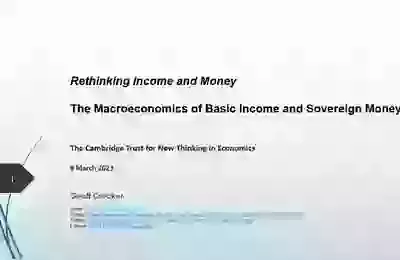 Rethinking Income and Money
